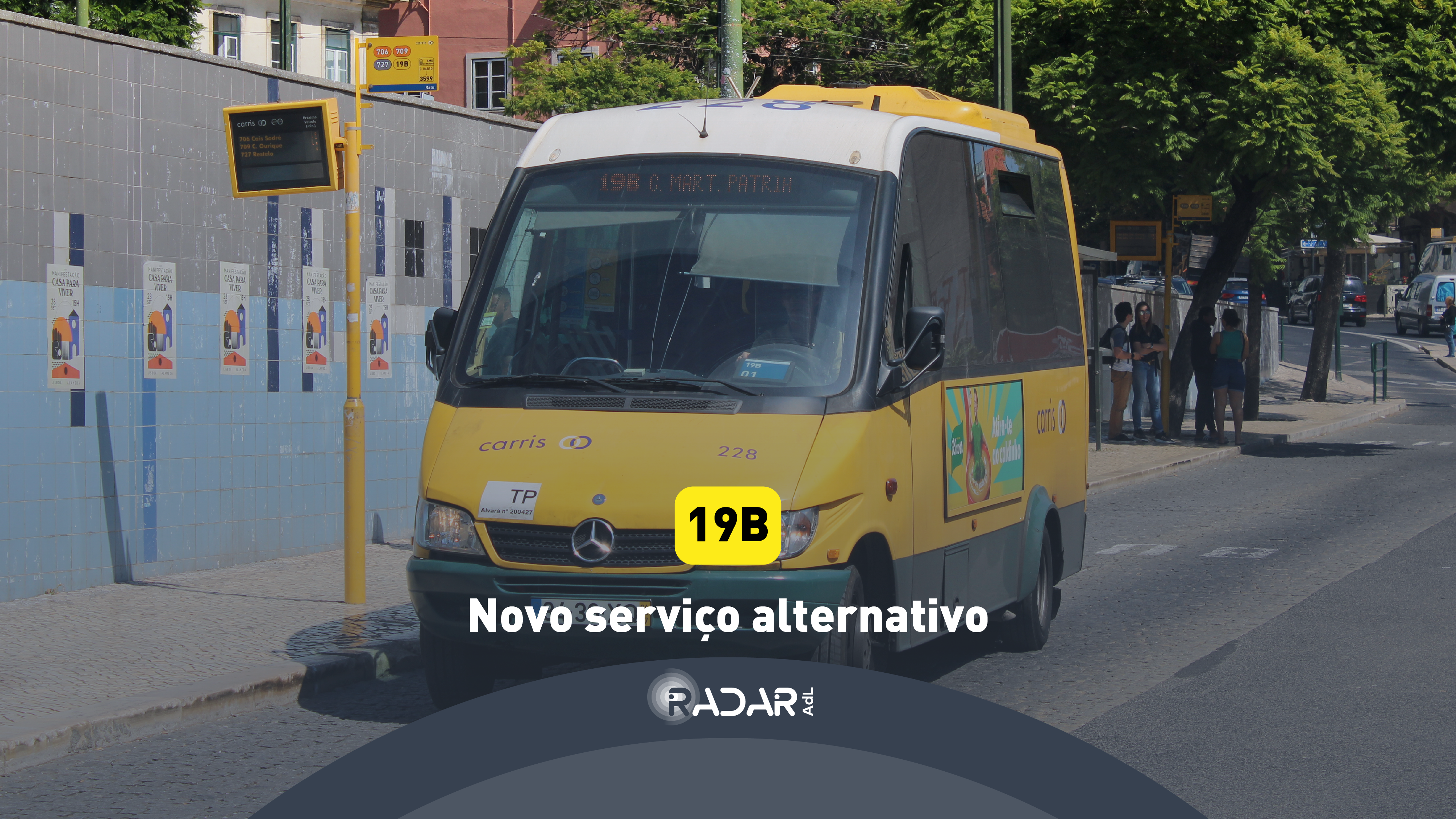 Lavra: novo serviço alternativo 19B