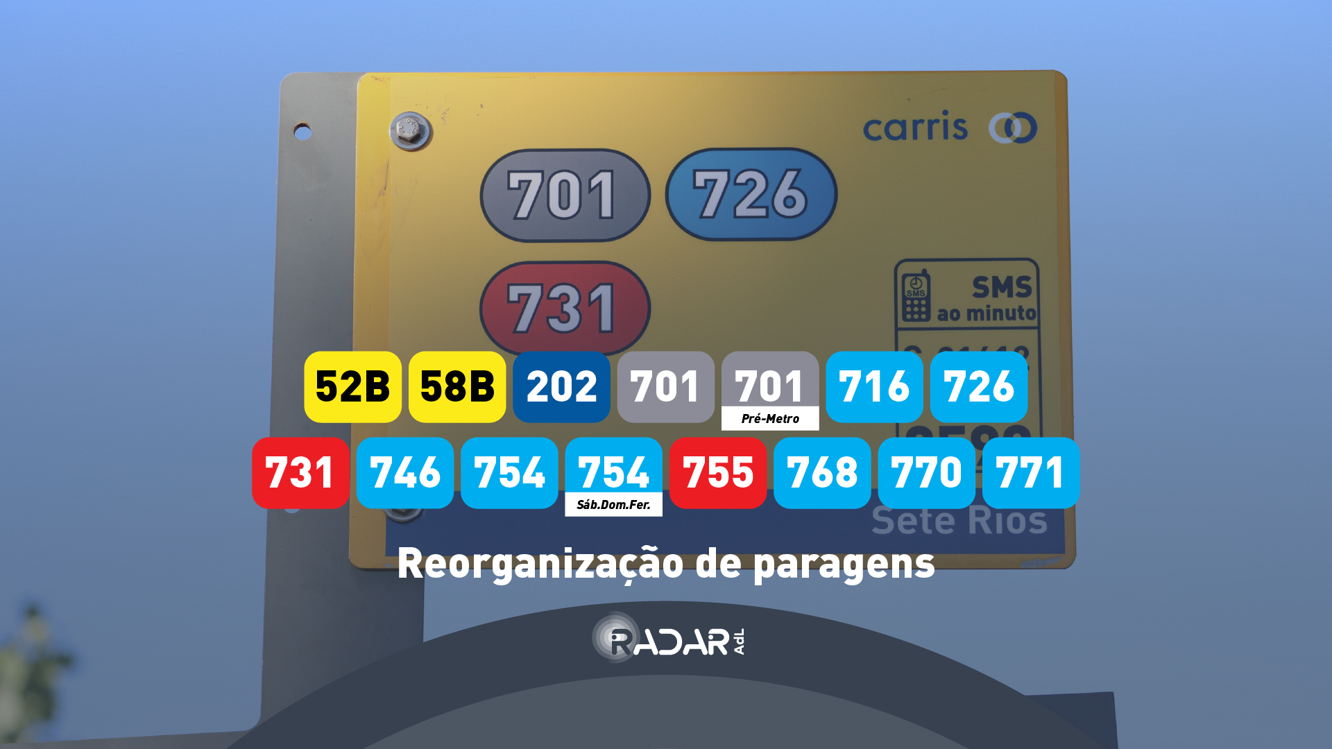 Vai apanhar o autocarro em Sete Rios? Veja o que vai mudar